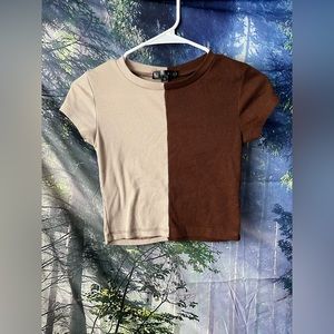 Brand: Aded Rose, Size: S, Color: Two Toned Brown